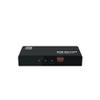 TEC Splitter 1 in 2 Out Distirbutor 4K 18GBPS 60Hz Manual EDID Selection HDMI Full HD 1080 3D Supported - 1 Source 2 Ouput Setup HDCP 2.0 Compliant Amplified Display view 4