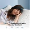 Perytong Sleep Headphones Wireless, Bluetooth Sports Headband Headphones with Ultra-Thin HD Stereo Speakers Perfect for Sleeping,Workout,Jogging,Yoga,Insomnia, Air Travel, Meditation (Black) view 2