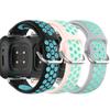 3 Pack Compatible with Umidigi Uwatch 2S Watch Bands 22mm Replacement Soft Silicone Waterproof Two-Color for Women Men with Breathable Holes Wristband for Umidigi Uwatch 2S smartwatch (Tricolor-D) view 1