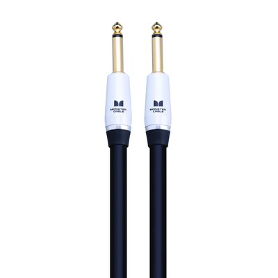 Monster Prolink Studio Pro 2000 1/4 inch TS to 1/4 inch TS Speaker Cable - 6 Foot