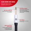 Monster Prolink Studio Pro 2000 1/4 inch TS to 1/4 inch TS Speaker Cable - 6 Foot view 2
