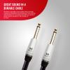 Monster Prolink Studio Pro 2000 1/4 inch TS to 1/4 inch TS Speaker Cable - 6 Foot view 3
