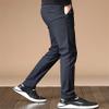 Andongnywell Men's Elastic Waist Drawstring Pants for Sport Exercise Travel Stretchy Straight Trousers with Pockets (Blue2,30) view 2