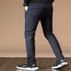 Andongnywell Men's Elastic Waist Drawstring Pants for Sport Exercise Travel Stretchy Straight Trousers with Pockets (Blue2,30) view 3
