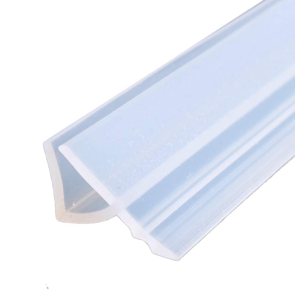Lankater Shower Screen Seal Strip, for Glass Thickness Seal Door Window Glass Fixture Accessories 12mm