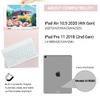 BLIENCE Keyboard Case for iPad Air 4th Gen 10.9 Inch 2020 & 2018 iPad Pro 11-7 Colors Backlight,Auto Wake/Sleep, Folio Cover Built-in Pen Holder,Protective Case with Detachable Wireless Keyboard view 2