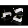 100 PCS 14mm Flat Ethernet Cable Wire Clips Single Coaxial Cable Clamps with Nail Flat Cable Wire Clips for Ethernet Cable Management view 2