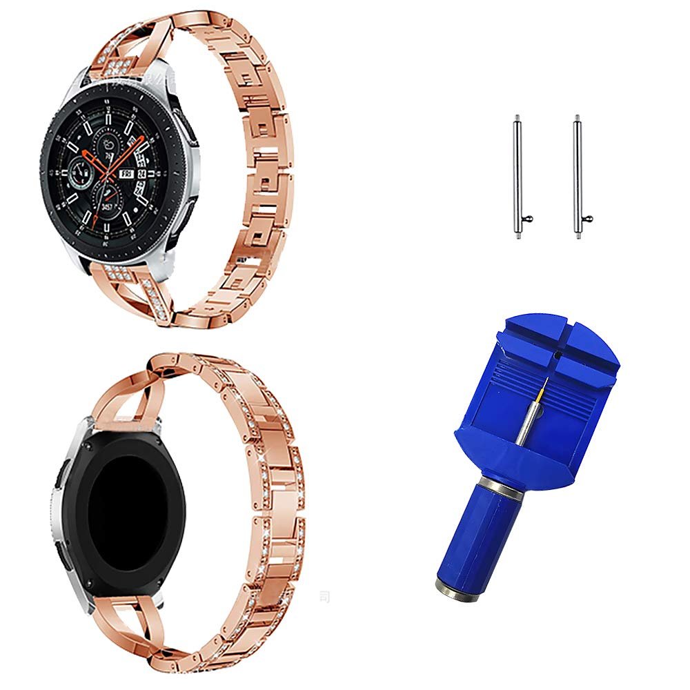 Comfortable Easy to use Durable 46mm Stainless Steel Strap Watchband Disassembly Tool Compatible with Samsung Gear S3 Frontier SM-R765A AT&T