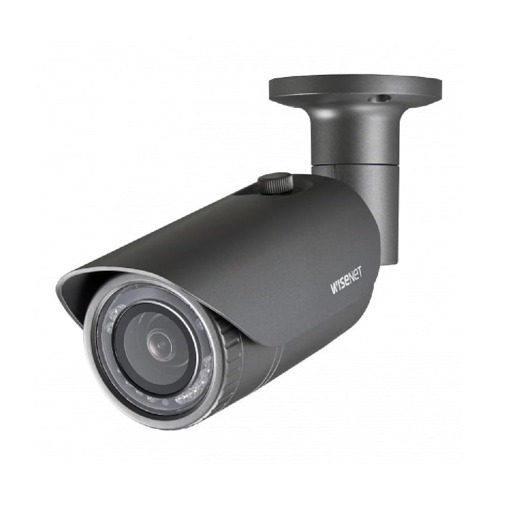 Hanwha Techwin HCO-7020RA 4MP AHD Outdoor Bullet Camera with Night Vision and 4mm Lens, (2560 x 1440, 30fps),Day & Night (ICR), DWDR, Motion Detection