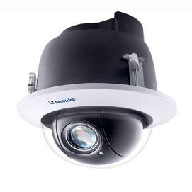GEOVISION GV-QSD5730 5MP WDR 3DNR PoE Network in Ceiling PTZ Dome Camera with 4.6~152mm varifocal Lens, 33x Optical Zoom and 10x Digital Zoom, RJ45 Connection