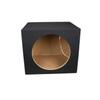 2X Audiotek CA-10SS 10-Inch Sealed Vented Car Vehicle Audio Subwoofer/Speaker Box Enclosure 1-Inch Medium-Density Fibreboard Wood Fits Any 10-Inch Speakers view 2