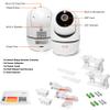 MobiCam HDX Wi-Fi Pan & Tilt Smart Nursery, Elderly & Home Monitoring Camera, 1080p HD Indoor Security Night Vision IP Camera, Motion Detection, Two-Way Audio, Cloud & SD Card Storage - (2-Pack) view 4