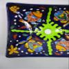 16" RECTANGULAR TALAVERA SINK vessel mexican bathroom handmade ceramic folk art view 3