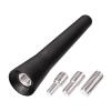 Bingfu Car Radio Short Rubber Antenna Mast [ONLY for Roof-Mounted] [2.5 inch] Vehicle FM AM Stereo Universal Roof-Mounted Antennas - NOT a Replacement for Shark Fin Antenna view 1