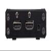 Aten 3-Port True HDMI Switch with IR Control and Pass-Through, W125985380 (IR Control and Pass-Through 3-Port True 4K HDMI Switch, HDMI, Black, Metal, 60 Hz, 5 m, 3840 x 2160,4096 x) view 3