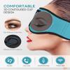 MUSICOZY Sleep Headphones 3D Bluetooth 5.4 Headband Sleep Mask, Wireless Sleeping Headphones Music Earbuds Eye Mask for Side Sleepers Travel with Speakers Cool Gadgets Gifts view 2