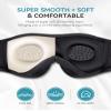MUSICOZY Sleep Headphones 3D Bluetooth 5.4 Headband Sleep Mask, Wireless Sleeping Headphones Music Earbuds Eye Mask for Side Sleepers Travel with Speakers Cool Gadgets Gifts view 3
