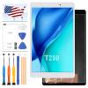 LCD Display Screen Replacement for Samsung Galaxy Tab A 8.0 2019 T290 SM-T290 Touch Screen Digitizer LCD Screen Glass Replacement Kits (White) view 1