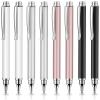 8 Pieces Capacitive Stylus Pens for Touch Screen, Universal Disc Fine Point Stylus Pens for Most Touch Screen Smart Devices, 4 Colors view 1