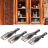 Yosoo 4 Pack Zinc Alloy Retro Wine Bottle Shape Pull Handles, Silver, 105 x 27 x 25mm view 4