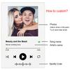 Jaja Custom Spotify Acrylic Song LED Night Light- Acrylic Album Cover - Personalized Music Plaque - Perfects Christmas Valentine's Day Birthday Gifts for Women Men view 3