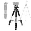 Movo MV-T5 57-inch Video Camera Tripod Stand with Pan Head - Lightweight Tripod for Camera and Phone Videos, Vlogging, Film - Aluminum Travel Tripod for DSLR Camera with Digital Camera Tripod Mount view 1