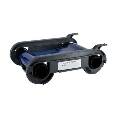 Compatible CBGR0500B Blue Ribbon Tape for Evolis Badgy 100 Badgy 200 Printers 500 Images