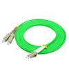 Jeirdus 1Meter 3ft LC to SC Duplex 40/100GB OM5 Fiber Optic Cable Jumper Optical Patch Cord 50/125 Multimode 1M LC-SC view 2