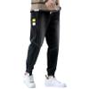 Andongnywell Mens Slim Fit Jeans Casual Stretch Straight Leg Cotton Super Comfy Pocket Denim Pants Trousers (Black,Small) view 1