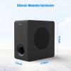 BESTISAN Powered Subwoofer, 6.5'' Side Firing Home Audio Sub, Deep Bass Response Subwoofers, Easy Setup with Home Theater Systems, TV, Speakers, RCA, LFE, AUX Input, High-Level Speaker Input & Output view 4