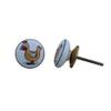Indian Shelf 20 Pack Ceramic Decorative Drawer Knobs Dresser Handles Cabinet Pulls Elegant Hardware Finish view 1