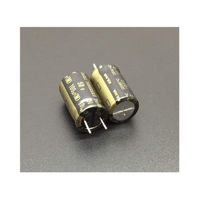 10pcs Elna Black TONEREX II Series 100uF 50V100uf 10X16 Audio Electrolytic Capacitor