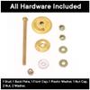 Indian Shelf 20 Pack Yellow Running Rein Deer Ceramic Classic Dresser Handles Cabinet Knobs Drawer Pulls Decorative Finish view 2