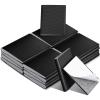 Zonon 16 Pieces Door Corner Seal Pads Adhesive Weatherstripping,Black view 1