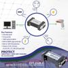COMMFRONT Industrial RS232 Optical Isolator, 7-Wire, 2500V Isolation, Port-Powered, 600W Surge Protection and 15kV Static Protection view 4