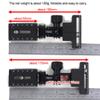 iShoot Metal Foldable Long Focus Lens Support Stand, Retractable Telephoto Zoom Lens Bracket Holder Bayonet Protector with Camera Quick Release Plate Compatible with Arca-Swiss Fit Tripod Head Clamp view 4