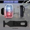Mudder Running Lights for Runners Rechargeable LED Safety Lights, 2 Pcs view 3