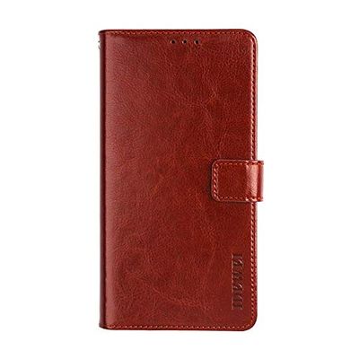 NEKOYA Case Compatible with VKworld Mix,Leather Flip Wallet Case with Card Slot,Stand Holder and Magnetic Closure, Case for VKworld Mix Brown