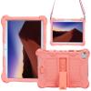 AIJAKO 10 Inch Silicone Case for Dragon Touch Notepad 102/Pritom Tronpad L10/YESTEL T5/TECLAST P20HD M40/Blackview Tab8/WINNOVO P20/IBBWB 10/AOYODKG A39, Shoulder Strap - Pink view 1