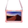 AIJAKO 10 Inch Silicone Case for Dragon Touch Notepad 102/Pritom Tronpad L10/YESTEL T5/TECLAST P20HD M40/Blackview Tab8/WINNOVO P20/IBBWB 10/AOYODKG A39, Shoulder Strap - Pink view 3