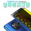 Anbel Design Anbzsign [2 Pack] Camera Lens Protector and [2 Pack] Privacy Full Coverage Screen Protector for Xiaomi Poco X3 / Poco X3 NFC/Poco X3 Pro, Anti-Spy 9H Hardness Tempered Glass view 2