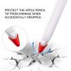 LINGXIU 16 Colors Silicone Nibs Tips Cover Compatible with Apple Pencil 1st and 2nd Generation, Silicone Nibs Caps Slim Lightweight Thin Protective Case Noiseless Drawing Fit iPad Pencil (48 Pack) view 4