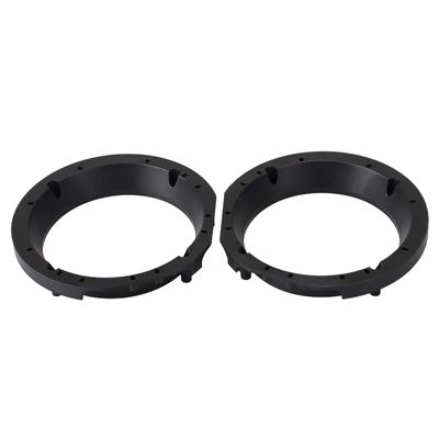 XMMT Motorcycle Speaker Adapter Plate Rings 5.25" To 6" for Harley Batwing FLHT FLHTC 1996-2013