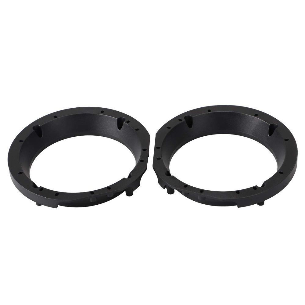 XMMT Motorcycle Speaker Adapter Plate Rings 5.25" To 6" for Harley Batwing FLHT FLHTC 1996-2013