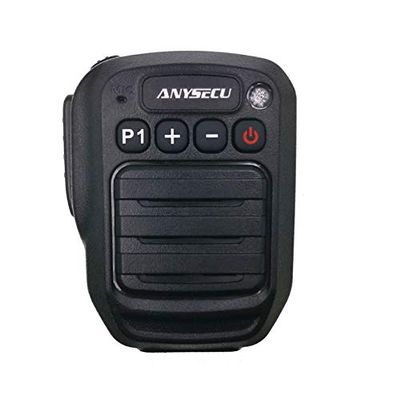 Anysecu HB980 Bluetooth PTT Microphone Support Zello PTT Moblie Phone Wireless Shoulder mic for POC Network Radios