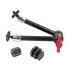 BGNing Aluminum 7" 9" 11" 11Inch Articulating Magic Arm 1/4 Hot Shoe Clamp Mount for Monitor Flash Light Compatible for DSLR Camera Rig Tripod Bracket (11 Inch Arm w Clamp) view 2