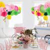 SOLUSTRE 13pcs Tropical Set Paper Honeycomb Flower Lanterns for Celebrations Reusable Decorations for Birthdays Graduations and Luau Events view 3