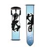 CA0400 Extreme Freestyle Motocross Leather Smart Watch Band Strap for Fossil Hybrid Smartwatch Nate, Hybrid HR Latitude, Hybrid Smartwatch Machine Size (24mm) view 3