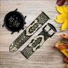 CA0414 King Cobra Snake Skin Graphic Printed Leather Smart Watch Band Strap for Fossil Hybrid Smartwatch Nate, Hybrid HR Latitude, Hybrid Smartwatch Machine Size (24mm) view 2