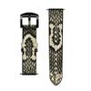 CA0414 King Cobra Snake Skin Graphic Printed Leather Smart Watch Band Strap for Fossil Hybrid Smartwatch Nate, Hybrid HR Latitude, Hybrid Smartwatch Machine Size (24mm) view 3